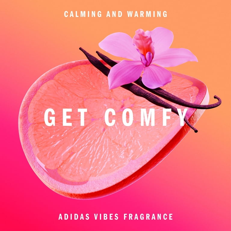Adidas Vibes Get Comfy Eau De Parfum, Vanilla Mandarin, 1.6 Oz photo 2