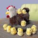 thumbnail image 4 of 9.8inch Chicken Stuffed Animals, Mommy Farm Hen Plush With Henhouse Plushie/10 Little Baby Chicks Toys, Christmas Easter Basket Gifts Surprise For Kid, 4 of 5