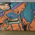 thumbnail image 6 of Ambesonne Astronaut Place Mats Set of 4, Astronaut Holds Beer, Standard Size, Multicolor, 6 of 6