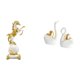 thumbnail image 1 of Figura de escritorio,Estantería con estatua de caballo para escritorio,oficina y decoración del hogar.,estatua de cisne,Estatuas y figuras de cisnes de cerámica modernas Esculturas,Escultura, 1 of 8