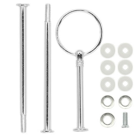 

JHTongC Cake Holder Stick Reusable Not Easy to Break Solid Cake Dessert Hardware Fitting for Bakery