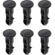 thumbnail image 1 of 3 Pairs Hinge Bolts Hinge Pins For Trash Can Lid Bins To Fit 240/120/100/60l Outdoor Dustbins, 65mm X 18mm, Black Plastic, 1 of 5