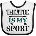 thumbnail image 3 of Inktastic Theatre is My Sport Drama Acting Boys or Girls Baby Bib, 3 of 4