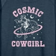 thumbnail image 3 of Instant Message - Cosmic Cowgirl Stars - Women's Lightweight French Terry Long Sleeve Shirt, 3 of 6