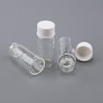 thumbnail image 5 of Clear Liquid Sampling Sample Glass Bottles Vials with Graduation White Screwcap Capacity 10ml Pack of 50, 5 of 6
