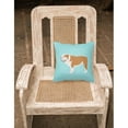thumbnail image 4 of Carolines Treasures BB3662PW1818 English Bulldog Checkerboard Pink Fabric Decorative Pillow, 4 of 5