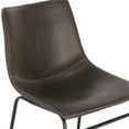 thumbnail image 5 of Edgemod Brinley Dining Chair in Brown (Set of 2), 5 of 6