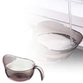 thumbnail image 2 of Clearance Sale Kingtowag Washing Basin, Kitchen Multi-Function Rice Washing Spoon Plastic Rice Washing Sieve Rice Washing Basin Drain Basket Fruit Basin Vegetable Washing Basket Rice Gray, 2 of 9