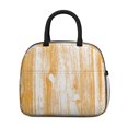thumbnail image 5 of Insulated Lunch Bag for Women, Floral Print Oxford Fabric Lunch Box, Leakproof Thermal Cooler Tote for Work, School & Picnic, Vintage Wood Print, 5 of 5