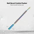 thumbnail image 4 of Cuticle Remover Pusher, Manicure Tool Large Size Robust Manicure Cuticle Remover Pusher  for Girls for Beginner for Home, 4 of 7