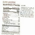 thumbnail image 2 of SweetGourmet Gummi Unicorns Candy | Fruit Flavor Gummy | Vidal Bulk Unwrapped | 1 Pound, 2 of 5