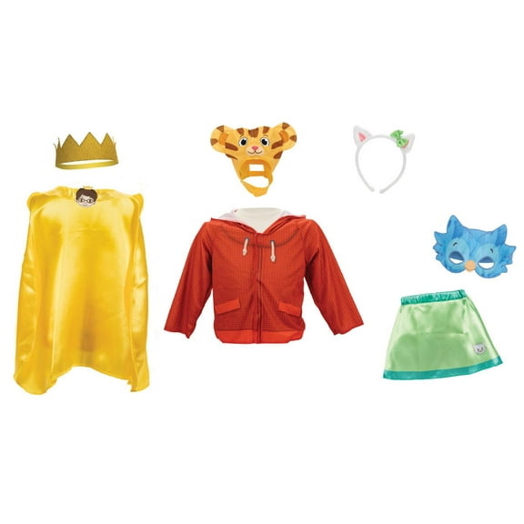 Daniel Tiger's Neighborhood Dress Up Time Trunk for Little Girls Ages 3 to 6 Years