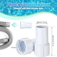 Lunaluna Threaded Pool Hose Cuff for Swimming Pool Vacuum Hose