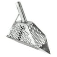 thumbnail image 5 of Dune Scoops Anaconda 11 x 6.5" Metal Detector Sand Scoop with Hexagon Holes, Stainless Steel Handle, and Finds Pouch, 5 of 11