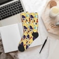 thumbnail image 6 of KLL Musical Instruments Print Cool Socks Men's Women's Crew Socks Funny Crazy Novelty Stockings, 6 of 7