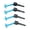 Blue, variant on Yajisi 4Pcs Metal Universal Drive Shaft CVD 70mm for Tamiya TT02 1/10 RC Car Upgrade Parts High Strength Aluminum Alloy Replacement Accessories (2.8 inches / 70 mm), Red Color