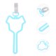 thumbnail image 3 of 10pcs Poop Poop Bag Holder Mano Libre Perro Bolsa Bolsa Poop Poop Holder, 3 of 6