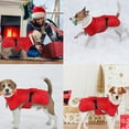 thumbnail image 4 of Dog Winter Coat Dog Cold Weather Jacket With Padding Dog Vest With Built In Pet Warm Clothing Dog Clothing With Back Zipper Dog Jacket Suitable For Small Med Pet Clothes for Cats for A Girl Pet, 4 of 6