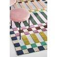 thumbnail image 2 of Modern Geometric Block Pattern Area Rug – Multicolor, Soft Textured Woven Design (9x12 Feet), 2 of 5