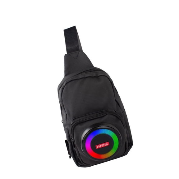 Miiottaa Fanny Packs with Speakers for Women Men Belt Bag Water-resistant Crossbody Bag,Fashion Waist Packs Slings Bag Chest Bag