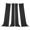 thumbnail image 1 of Pegatina Antara Arañazos del Recorte de Ventana del Pilar de la Puerta para Nissan Frontier 2005-2020 Negro 4 Pcs, 1 of 6
