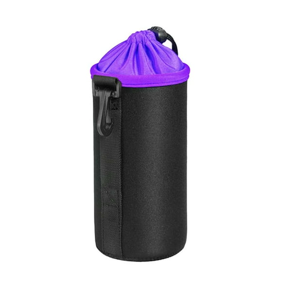 Matsuzay Bolsa de lente de cámara de vídeo impermeable portátil bolsa organizadora de tamaño completo S M L XL Accesorios de cámara y óptica Azul negro L