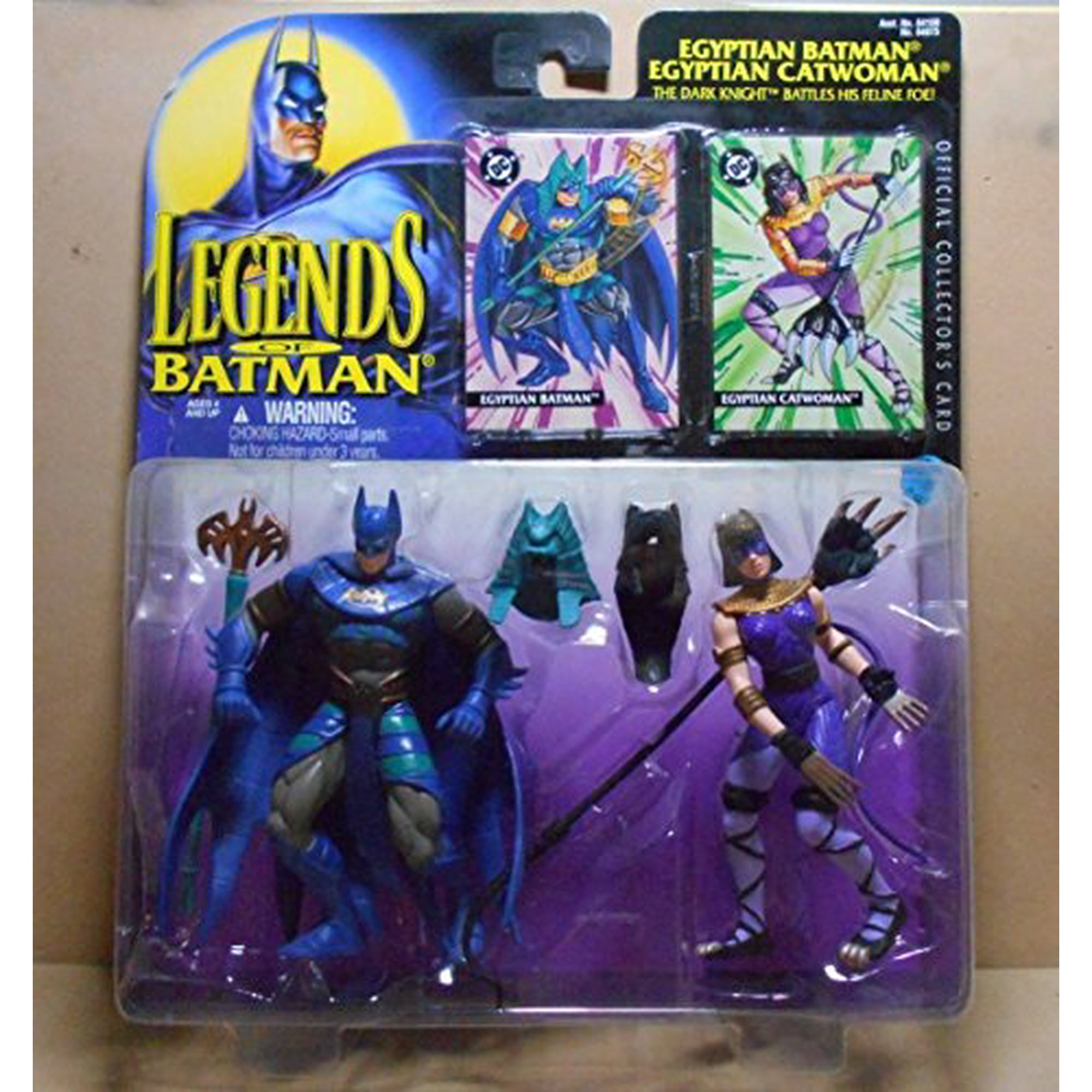 Legends of Batman Egyptian Batman & Catwoman Action Figure Duo