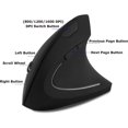 thumbnail image 5 of Wireless Mouse Ergonomic Vertical Mouse Ergo LED Light High Precision Optical Cordless Lightweight Mice Gift for Boy Girl Adults for PC Computer Lapto, 5 of 5
