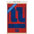thumbnail image 3 of NFL New York Giants - Logo 25 Wall Poster with Magnetic Frame, 22.375" x 34", 3 of 5