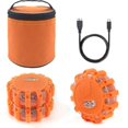 thumbnail image 1 of USB Rechargeable LED Road Flares Emergency Lights-Roadside Warning Car Safety Beacon Flashing Disc Flare Kit, 1 of 5