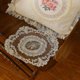 thumbnail image 5 of Paquete de 2 manteles individuales de encaje estilo francés retro, taza bordada a la moda, 5 of 5
