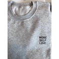 thumbnail image 1 of Chandail Gris Plus d'Amour de Soi, 1 of 1
