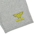 thumbnail image 2 of Wonder Woman Wonder Mom Logo Mens Sweat Shorts, 2 of 5