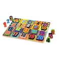 thumbnail image 5 of Melissa & Doug Jumbo Numbers Wooden Chunky Puzzle Educational Toy - 20 Pieces, 5 of 10