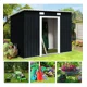 thumbnail image 5 of Casa Bodega Cobertizo Exterior Jardín De Metal 238x131x181cm, 5 of 8