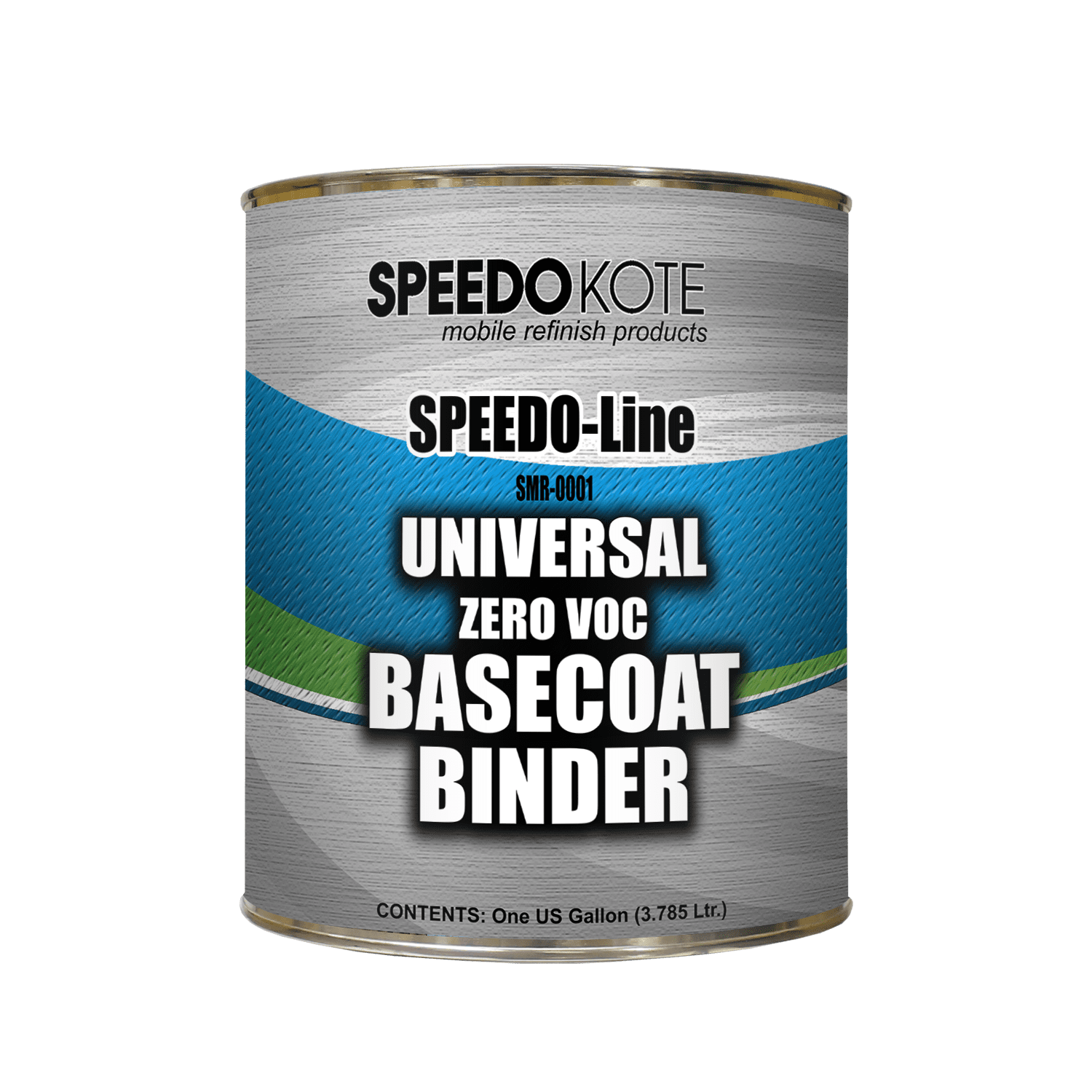 Universal Basecoat Binder for automotive base coats, 0 VOC, One Gallon