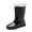 Black, variant on AUXDIQ Wellington Boots Women Mid-calf Wellies Waterproof Rain Boots Outdoor Garden Shoes