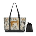 thumbnail image 7 of FORMRS Laptop Tote Bag for Women with 15.6" Computer Compartments Handbag, Animals in A Forest Pattern, 7 of 7