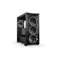 thumbnail image 2 of be quiet! Shadow Base 800 FX - ARGB - 4 Light Wings 140mm PWM Fans - Mid-Tower PC Gaming Case - 420mm radiators or E-ATX motherboards Support - Black, 2 of 5