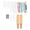 thumbnail image 2 of Sandpaper Sharpener,28pcs Blending Stumps Set Blending Stumps Blending Stumps Set Smooth Operation, 2 of 9