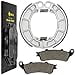 thumbnail image 3 of Caltric Front Brake Pads & Rear Brake Shoes Compatible with Honda Vt600C Shadow 600 Vlx 2004-2007, 3 of 4
