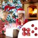 thumbnail image 1 of Teissuly 10cm Christmas Ball Ornaments Christmas Tree Decoration Holiday Multiple Styles Ornaments For Christmas Trees Party Ball Decoration Teissuly WER202312021060, 1 of 3