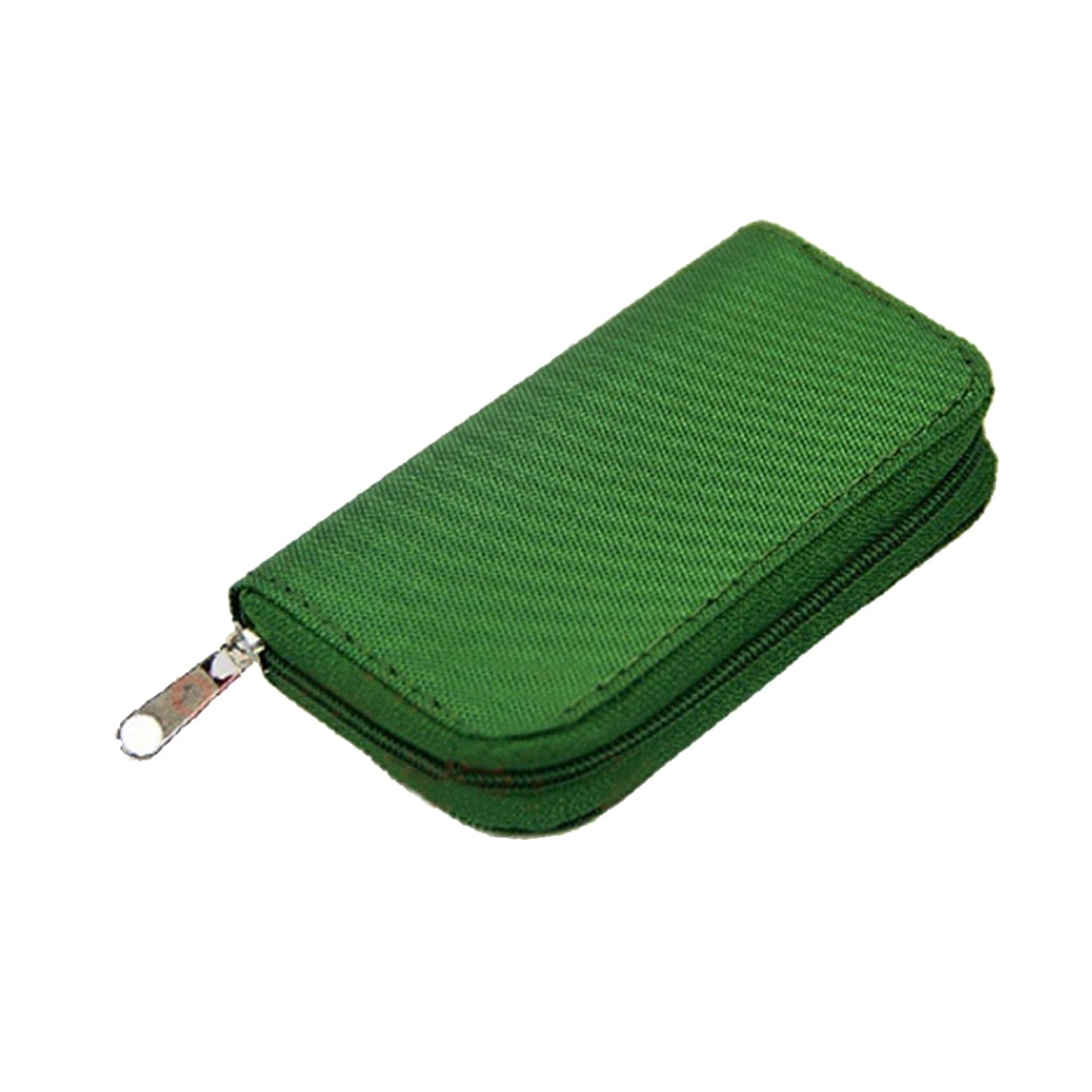 Colors Memory Card Storage Wallet Case Organizer Bag Holder Mini SD CF 22 TWK 