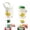 C, variant on Cooler Can Holder, Mini Water Cooler Can Holder for 12oz Slim & Standard Cans, Insulated Sleeve with Straw Hole and Charm Can Opener, for Soda, Seltzer, Beer, Parties and Outdoor Use, Pink
