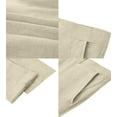 thumbnail image 3 of Men's Slim Fit Linen Suit Set: 2-Piece Vest & Pant for Beach Wedding, Summer, Casual & Formal Occasions, 3 of 8