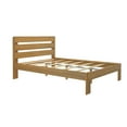 thumbnail image 3 of Plank+Beam Farmhouse Queen Bed with Plank Headboard, Solid Wood Platform Bed, 3 of 9
