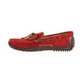 thumbnail image 4 of Polo Ralph Lauren Wyndings Slip-On-Driving Mens Loafers Tan/Real Red 803596199-001, 4 of 6