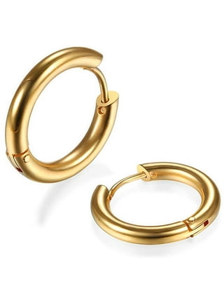 Gold Sleeper Earrings
