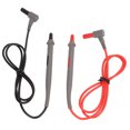 thumbnail image 3 of Electrical Test Probes, Ultra Fine Non Slip Cold Resistant Universal 2 Layer Silicone Multimeter Test Leads Kit with Storage Box for Circuits, 3 of 7