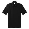 thumbnail image 5 of Mafoose Mens Core Blend Jersey Knit Male Polo Jet Black 4XL, 5 of 6